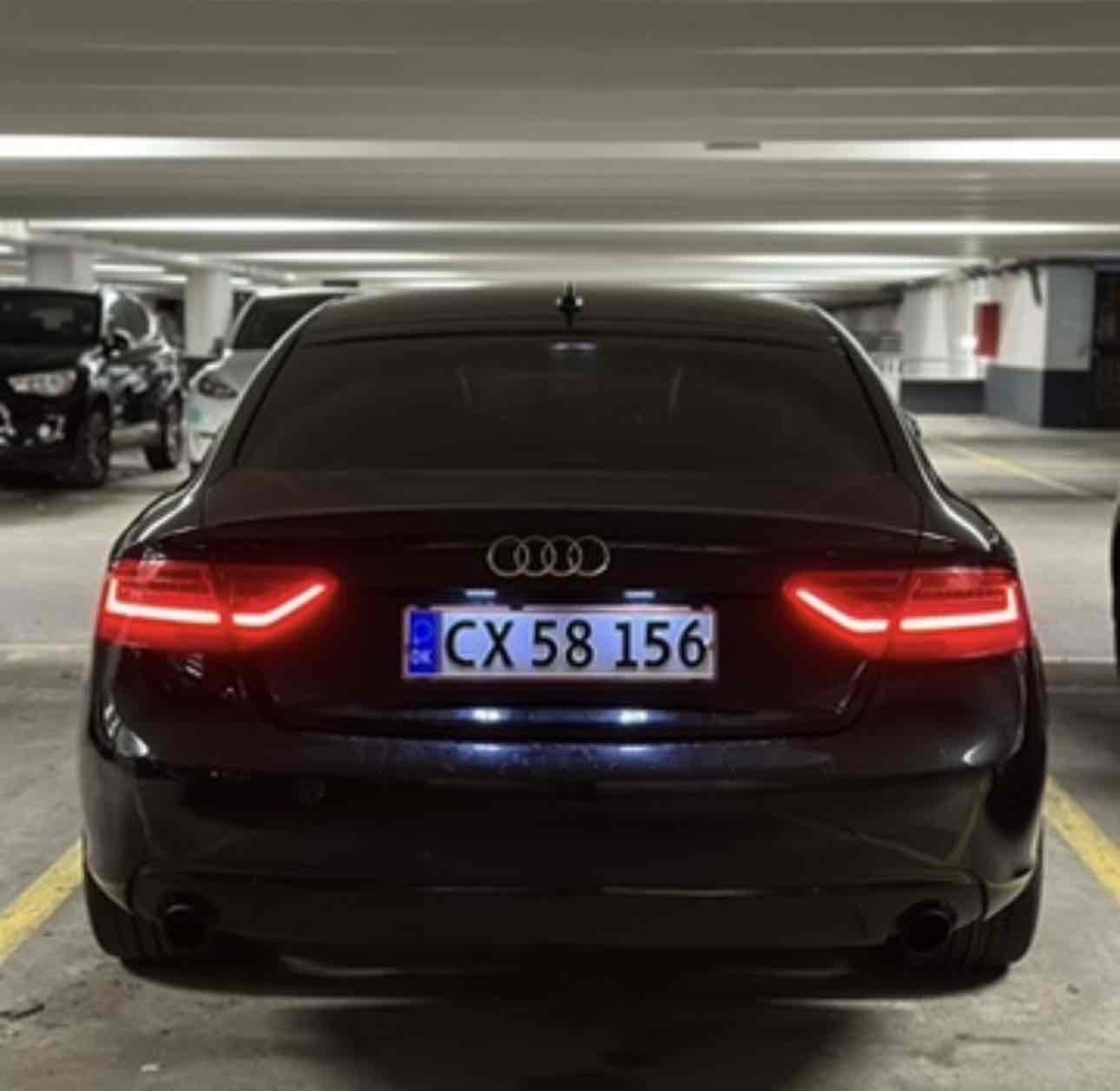 Sort Audi A5 Sportback fra 2013