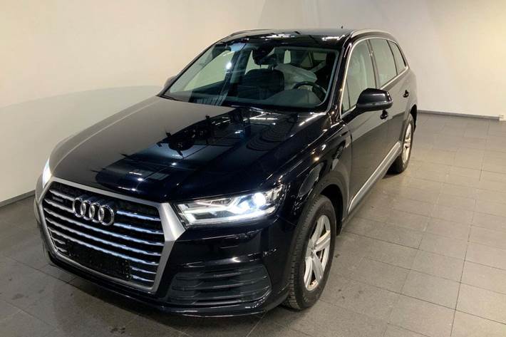Sort Audi Q7 fra 2017