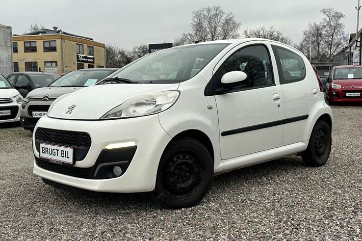 Hvid Peugeot 107 fra 2014