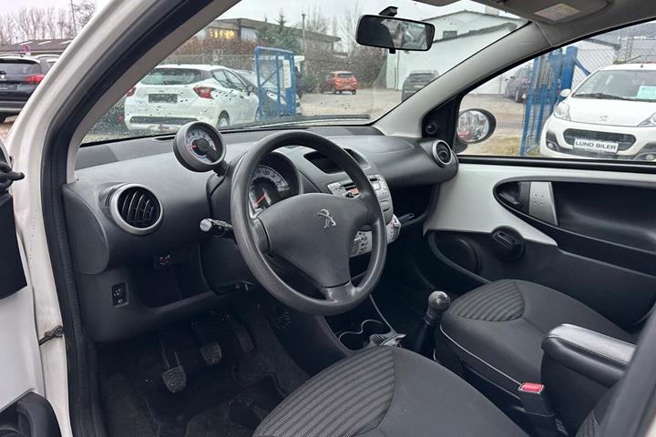 Hvid Peugeot 107 fra 2014