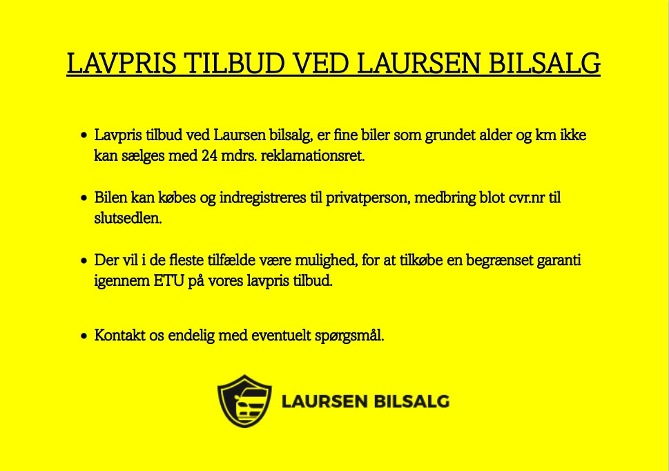 Hvid VW E-UP! fra 2014