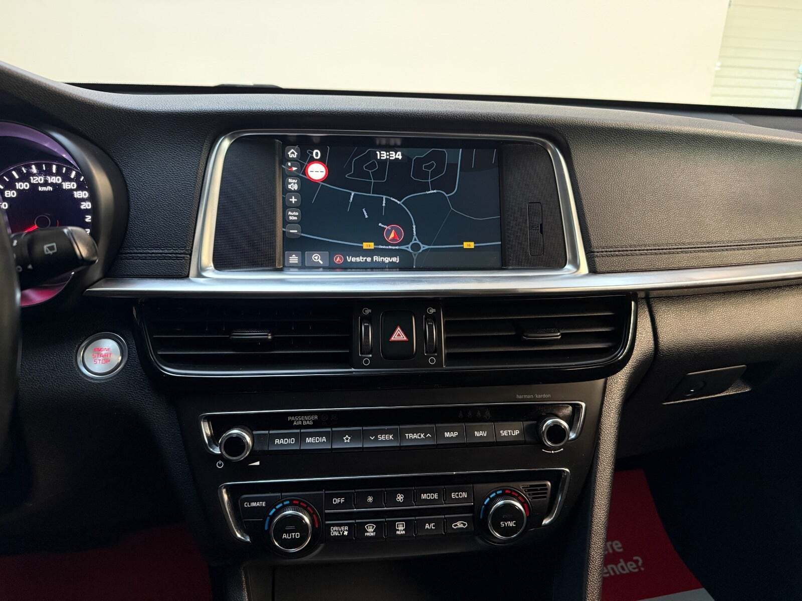 Hvid Kia Optima fra 2020