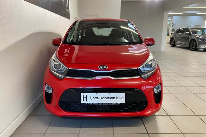 Rød Kia Picanto fra 2019