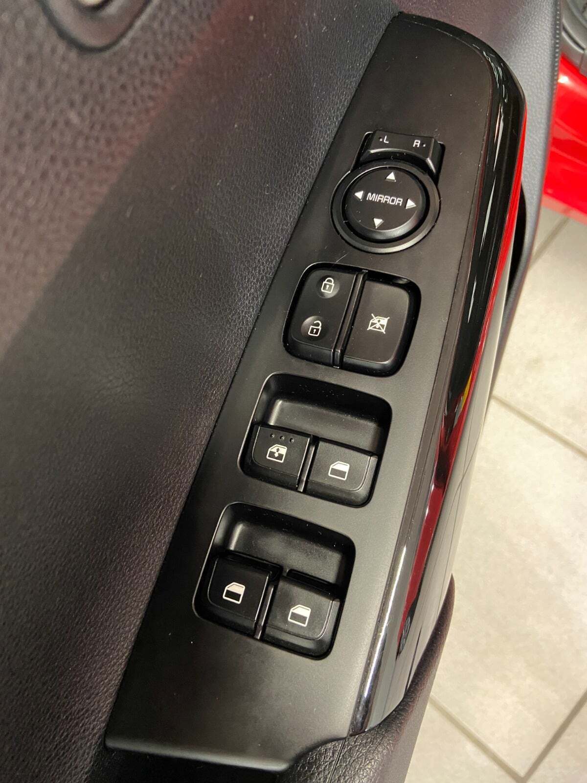 Rød Kia Picanto fra 2019