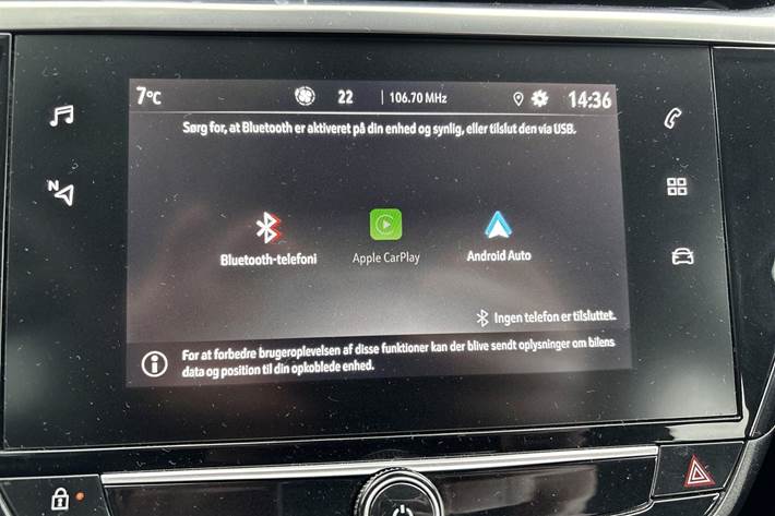 Hvid Opel Corsa-e fra 2023