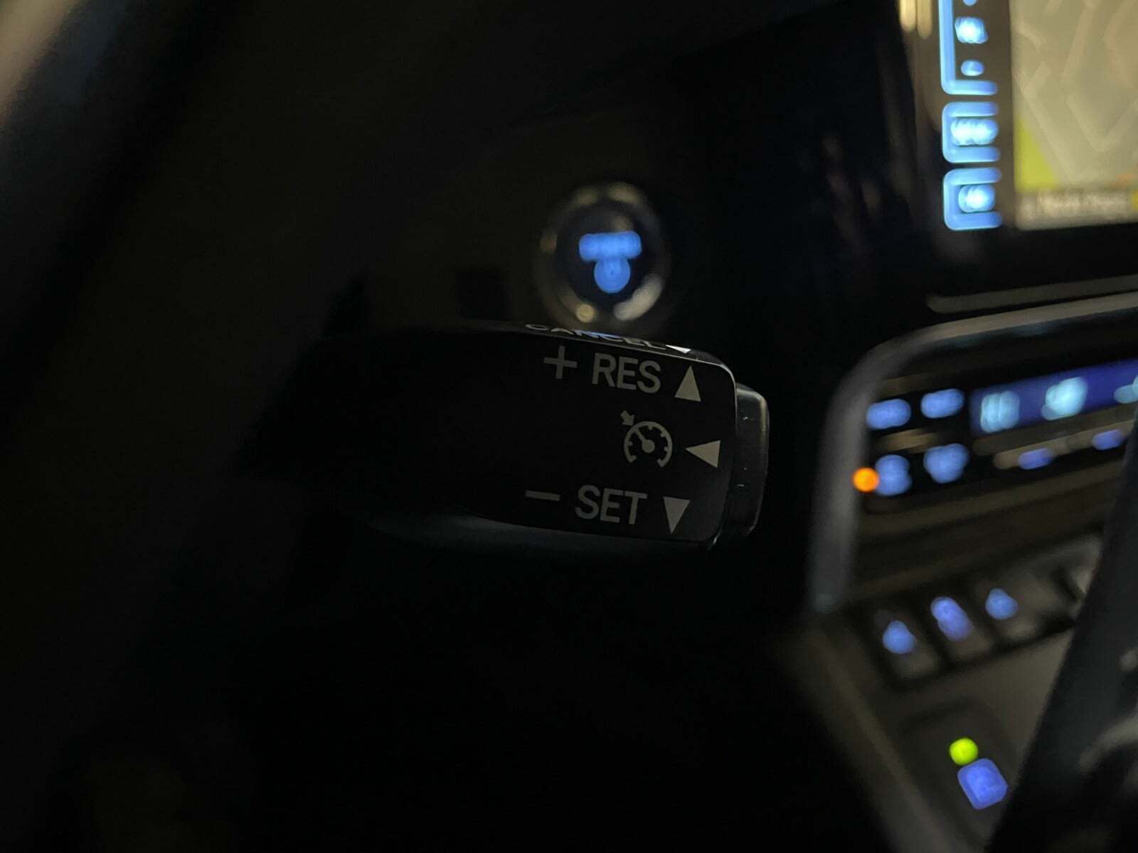 Sort Toyota Auris fra 2015