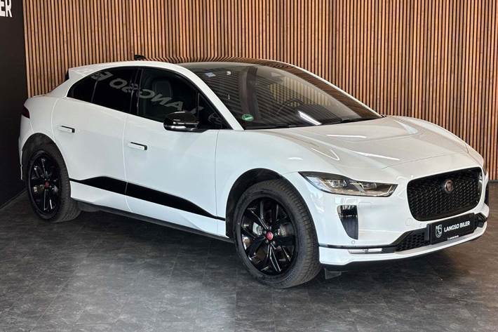 Hvid Jaguar I-Pace fra 2022