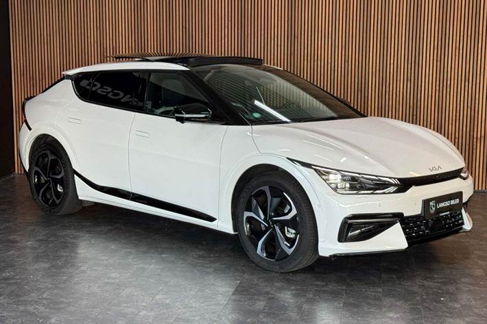 Hvid Kia EV6 fra 2023