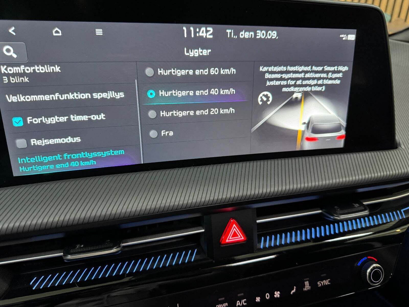 Hvid Kia EV6 fra 2023