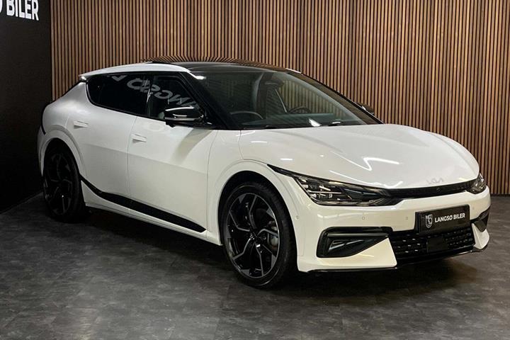 Hvid Kia EV6 fra 2021