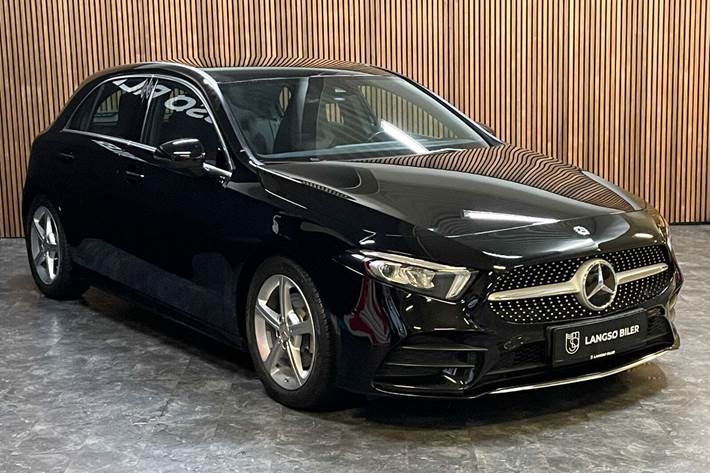 Sort Mercedes A200 d fra 2020