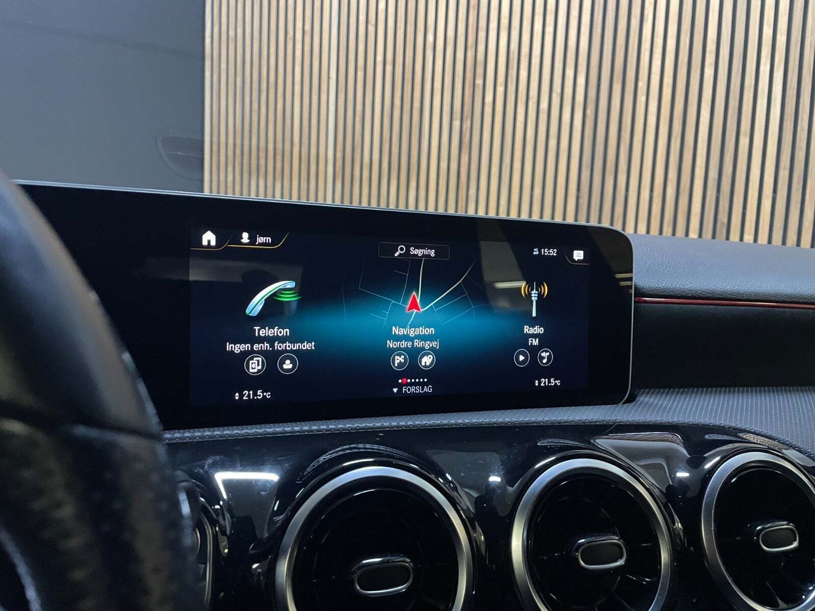 Sort Mercedes A200 d fra 2020