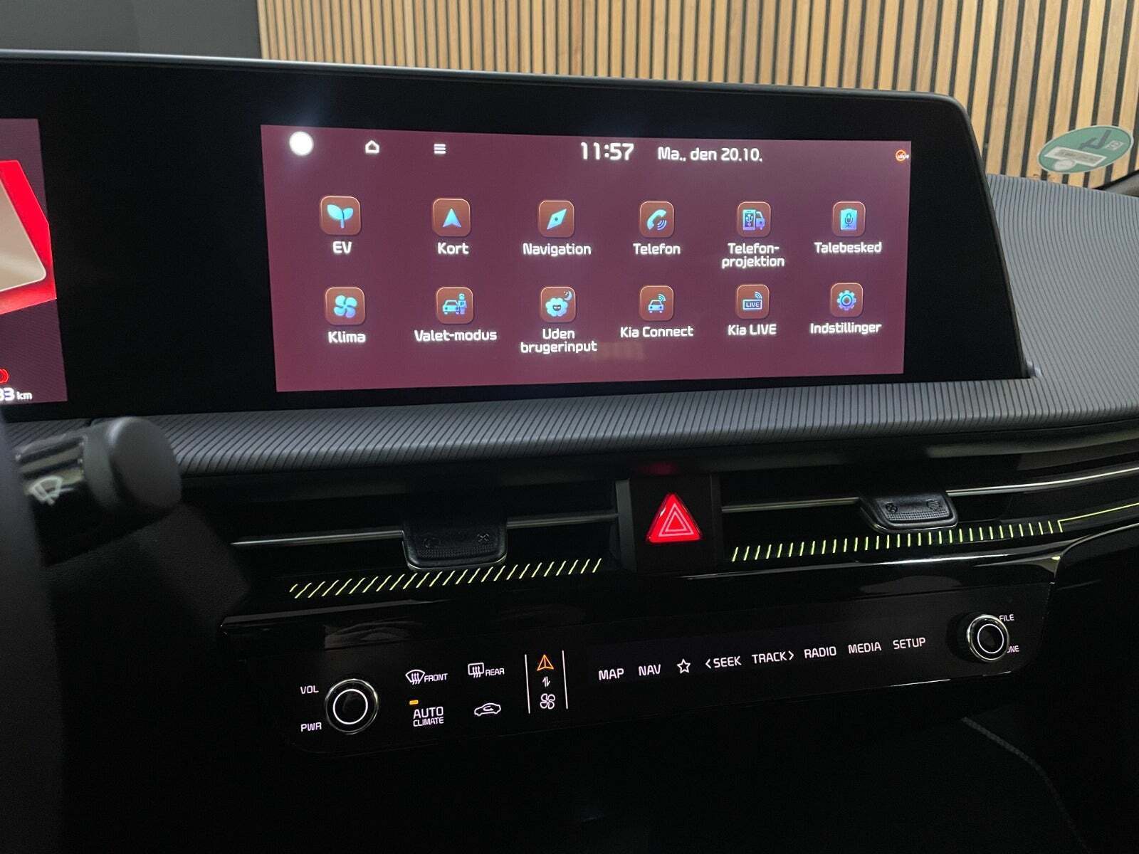 Rød Kia EV6 fra 2023