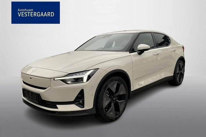 Orange Polestar 2 fra 2026 set udefra