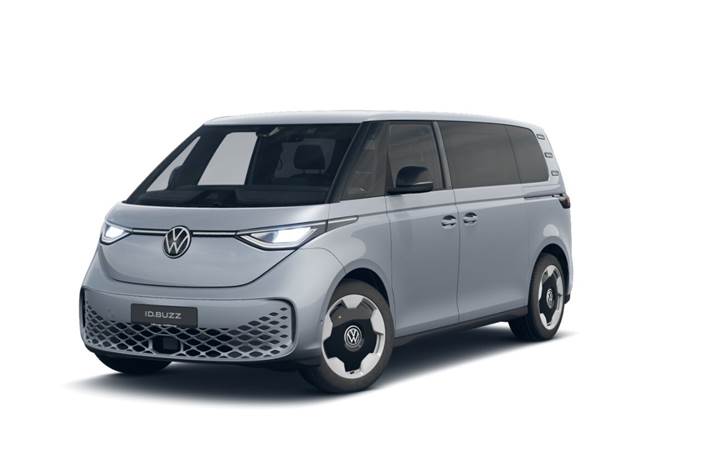 Sort VW ID.Buzz fra 2026 set udefra