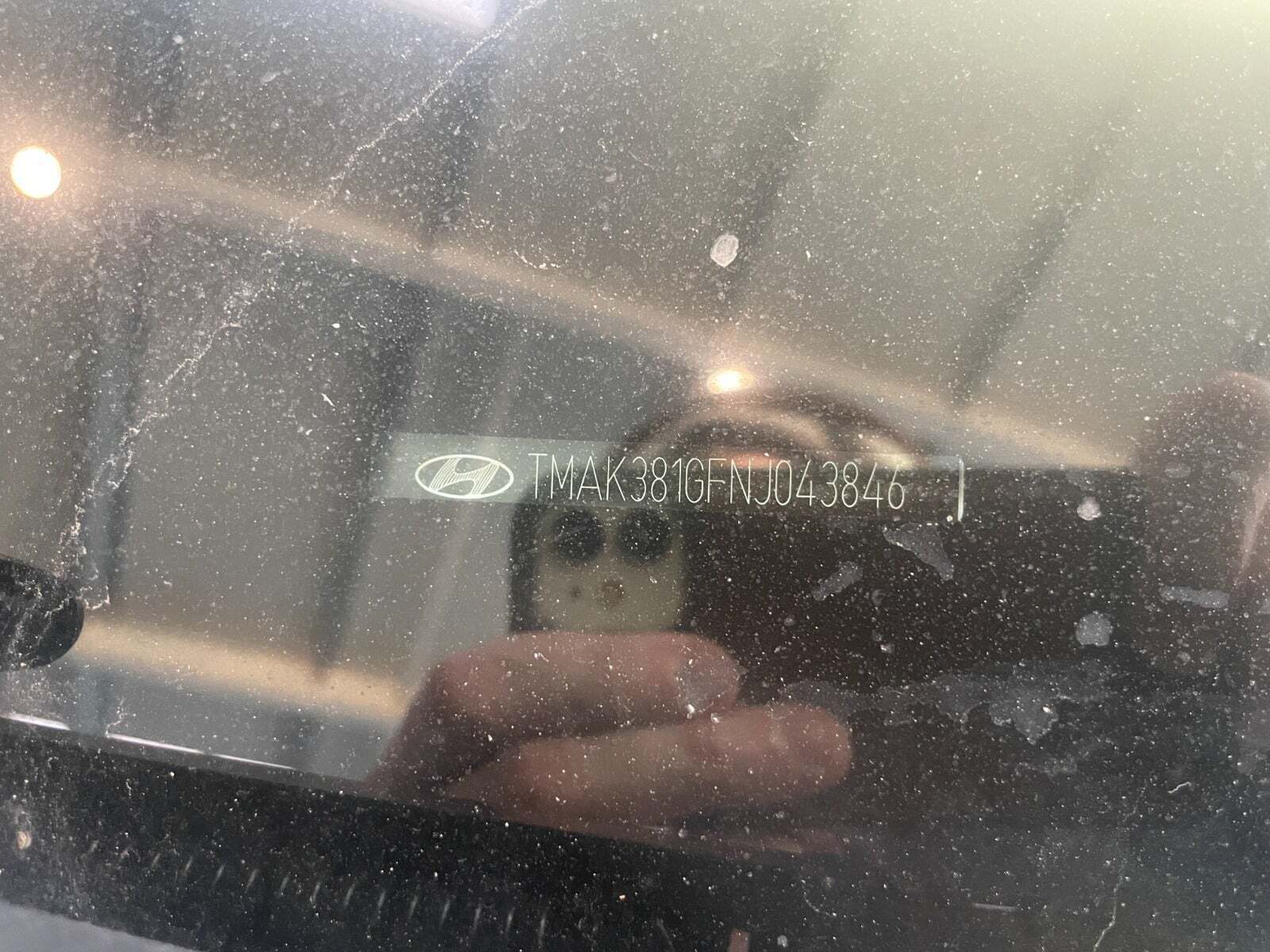 Hvid Hyundai Kona fra 2022