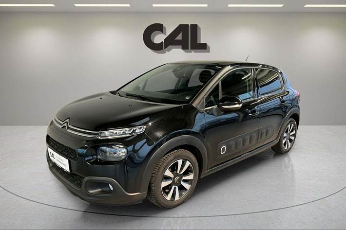Sort Citroën C3 fra 2020 set udefra