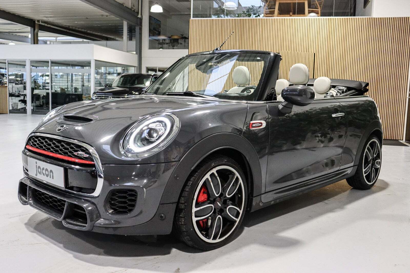 Mini Cooper S 2,0 JC Works Cabriolet aut.