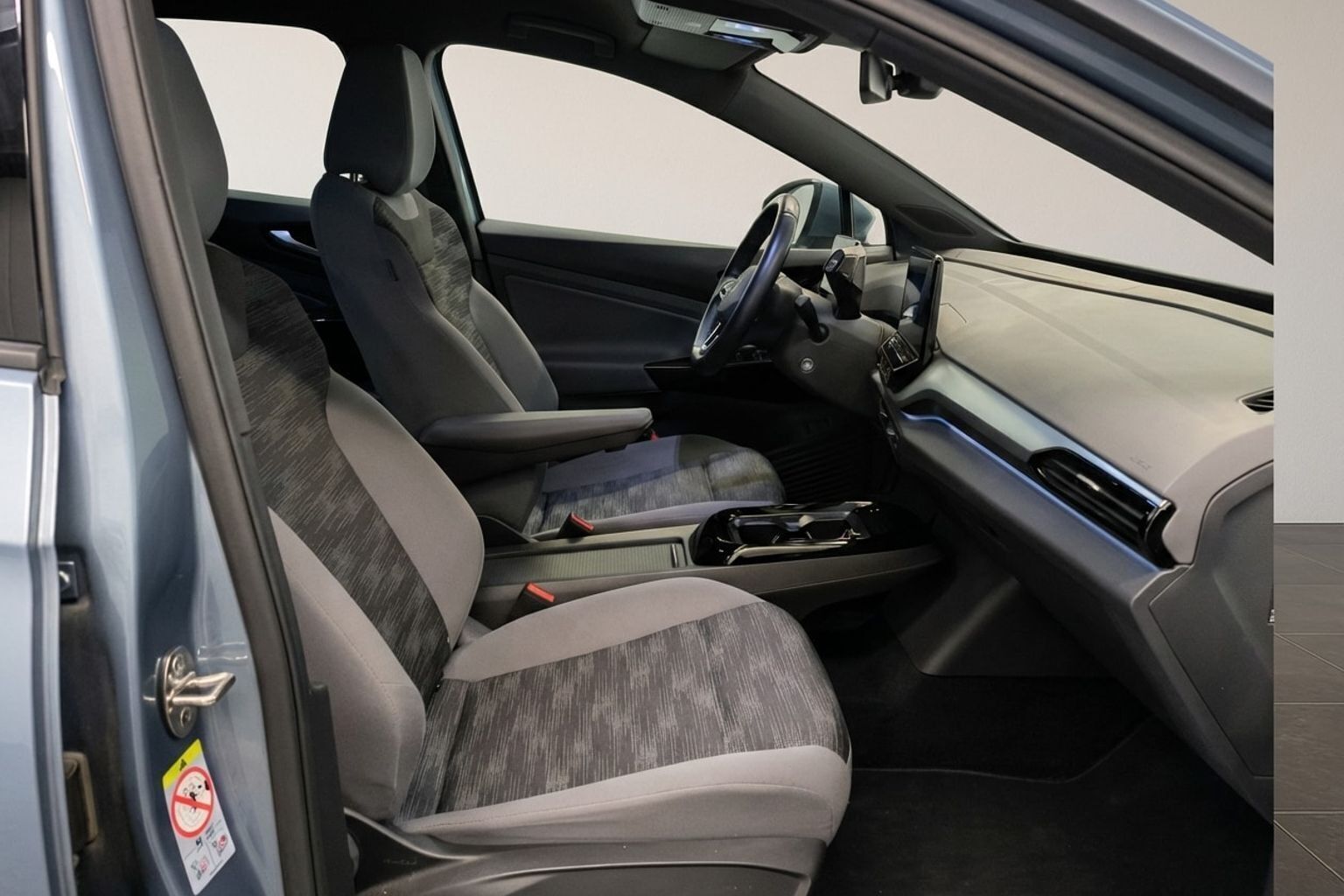 Blå VW ID.4 fra 2021