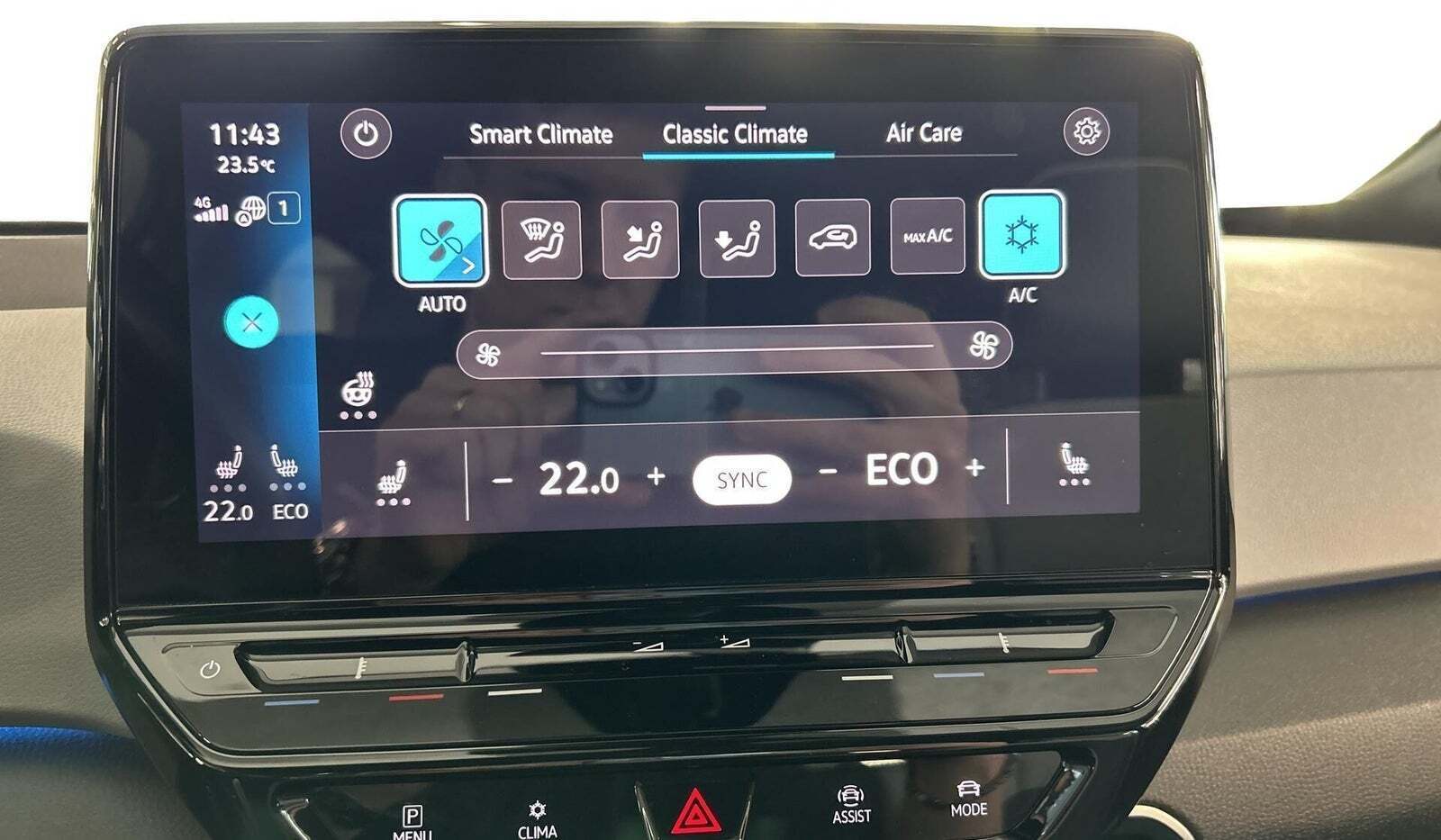 Grå VW ID.3 fra 2022