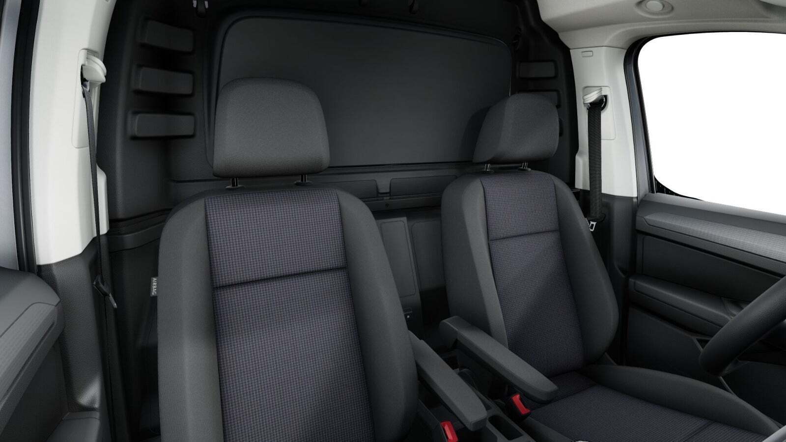 Grå VW Caddy fra 2026