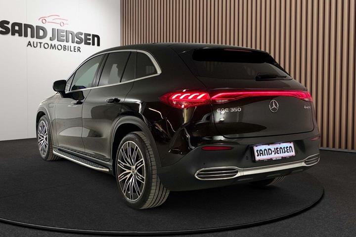 Sort Mercedes EQE350 SUV fra 2025