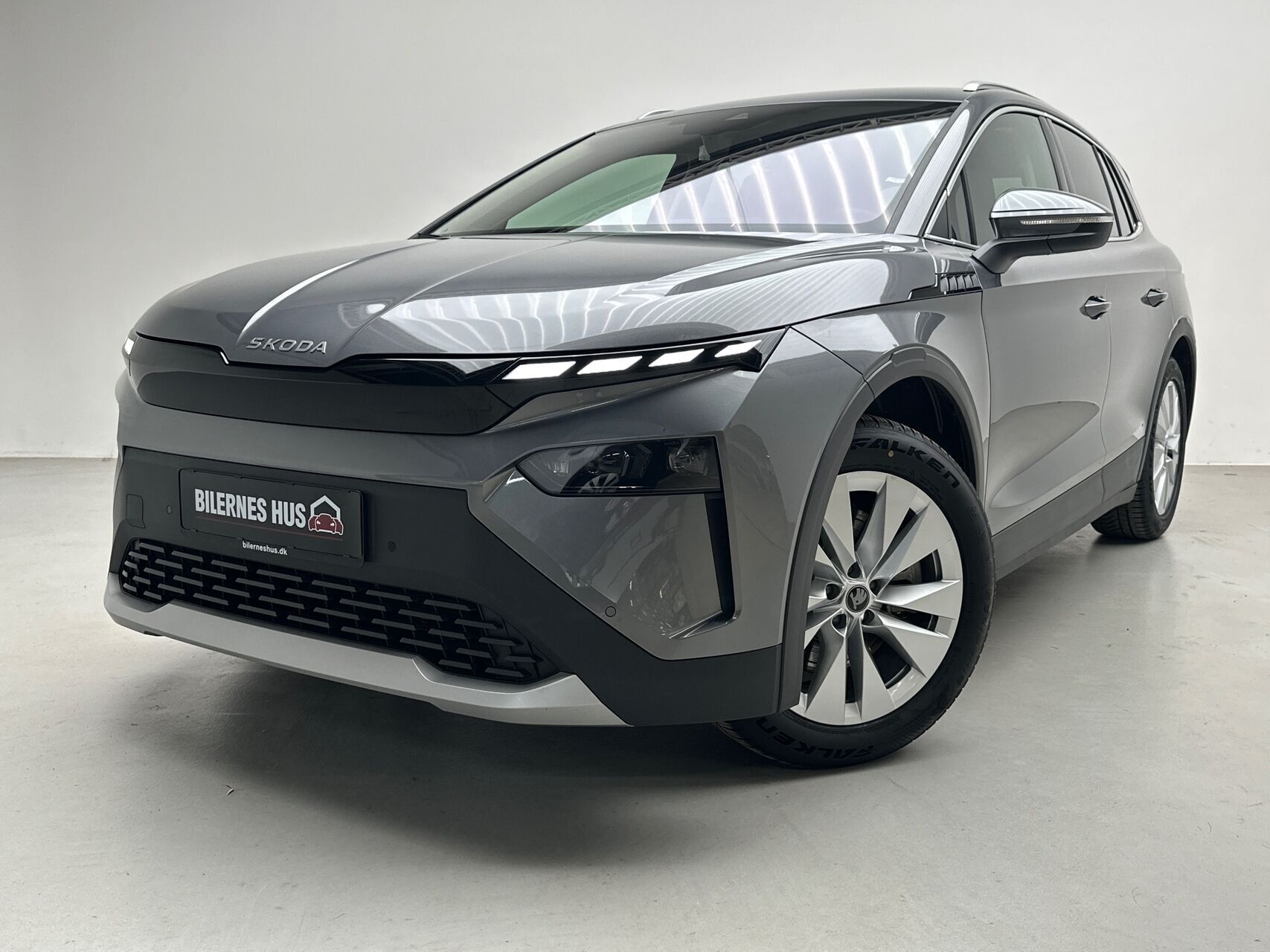 Grå Skoda Elroq fra 2025