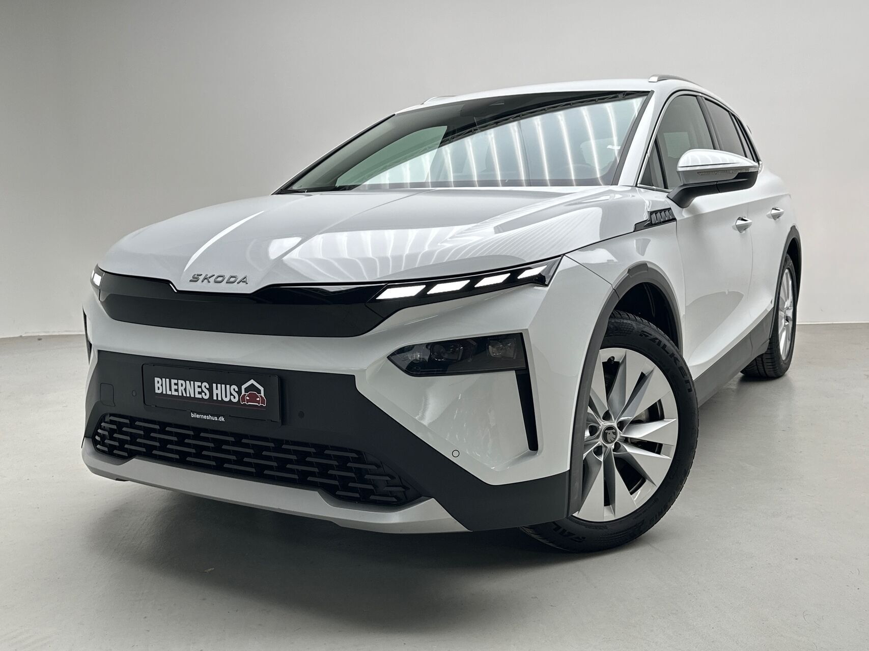 Hvid Skoda Elroq fra 2025
