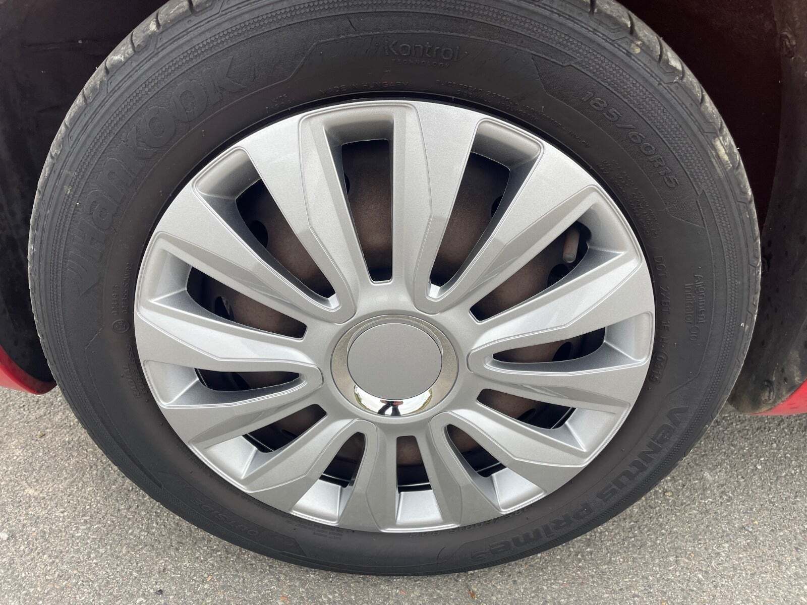 Rød Suzuki Splash fra 2012