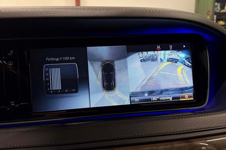 Sort Mercedes S350 fra 2014