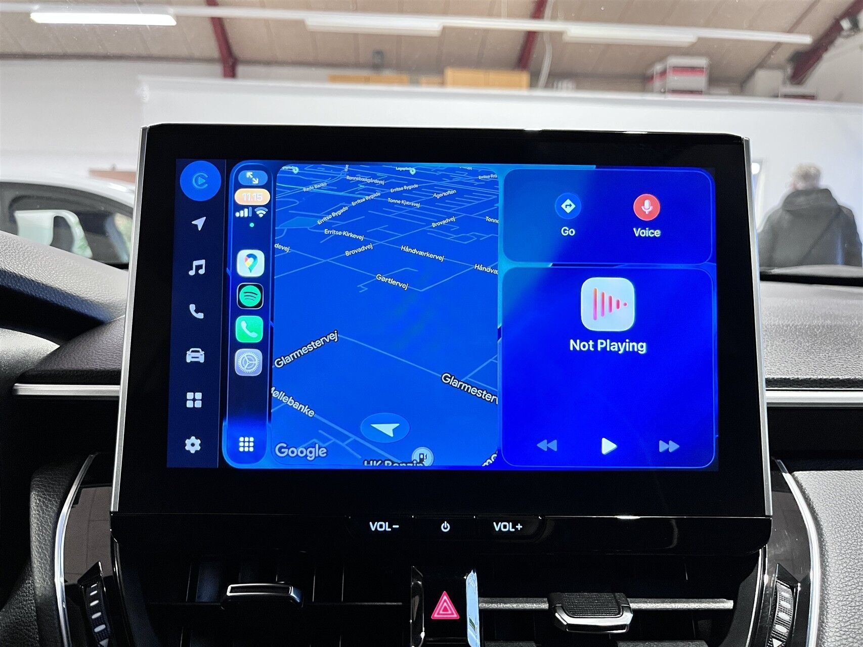 Rød Toyota Corolla Cross fra 2023