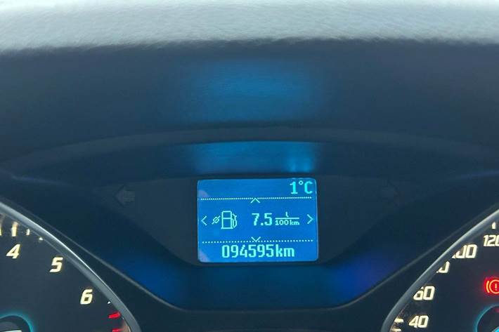 Sølv Ford Focus fra 2013