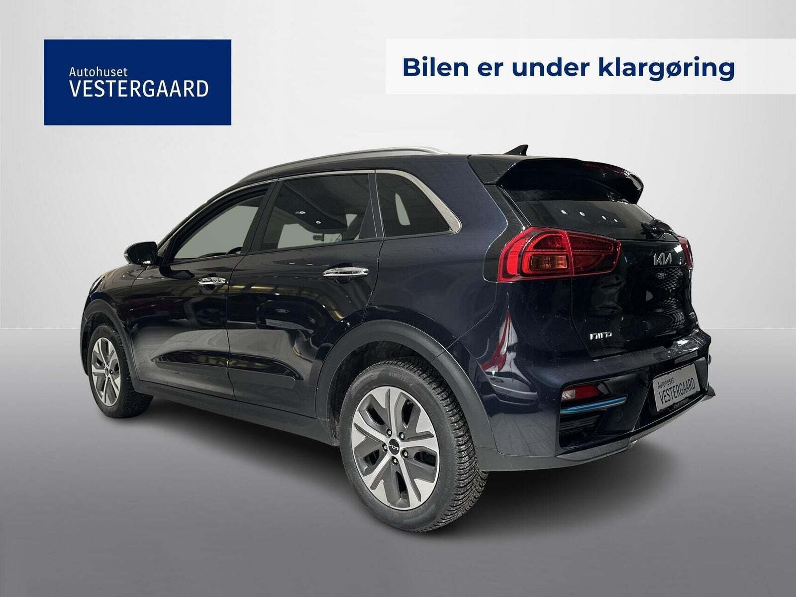 Blå Kia e-Niro fra 2021