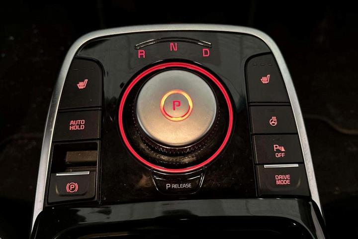 Blå Kia e-Niro fra 2021
