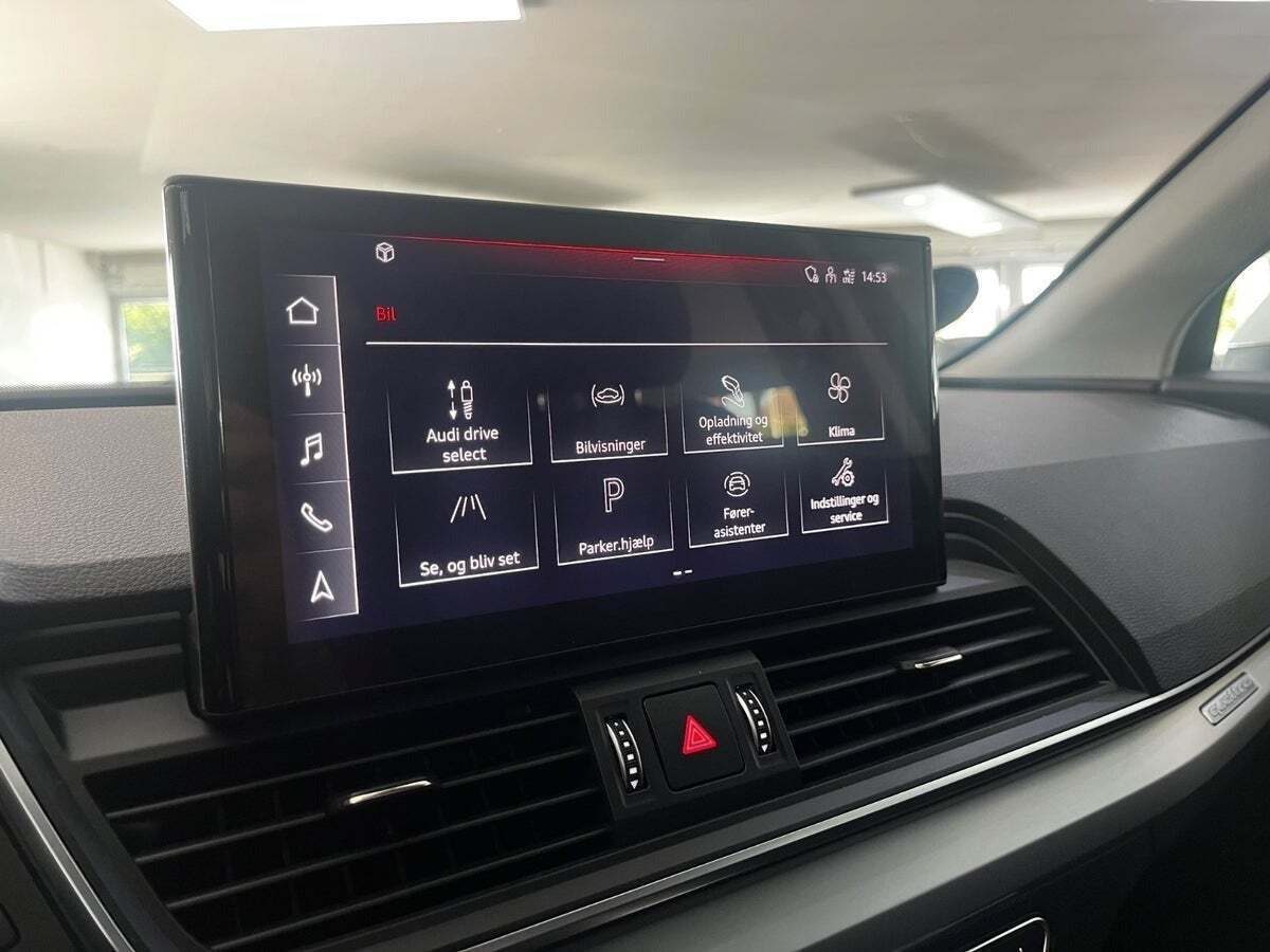 Hvid Audi Q5 fra 2021