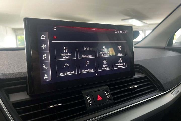 Hvid Audi Q5 fra 2021