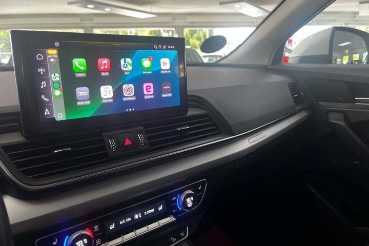 Hvid Audi Q5 fra 2021