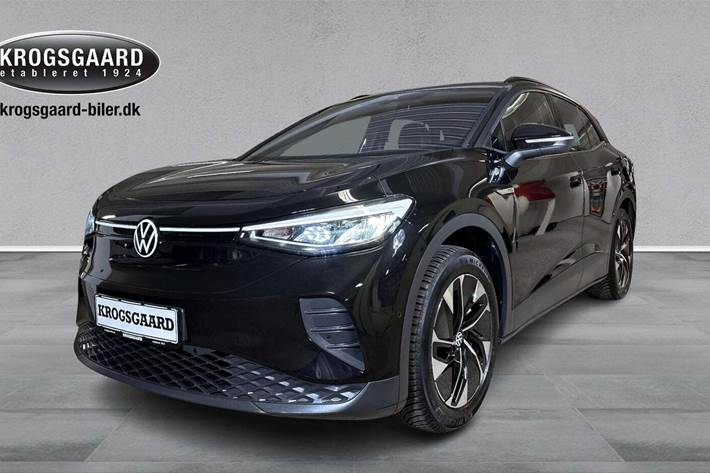Sort VW ID.4 fra 2022 set udefra