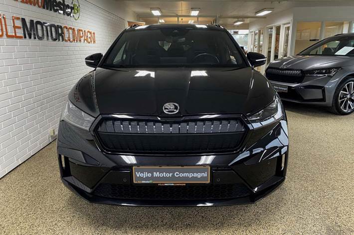 Sort Skoda Enyaq fra 2022