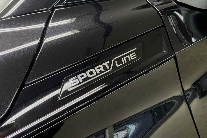 Sort Skoda Enyaq fra 2022