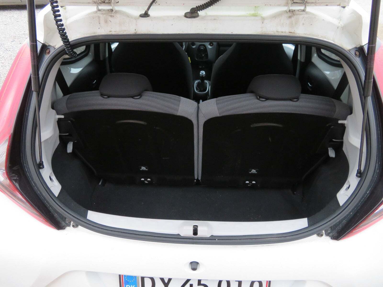 Hvid Toyota Aygo fra 2018