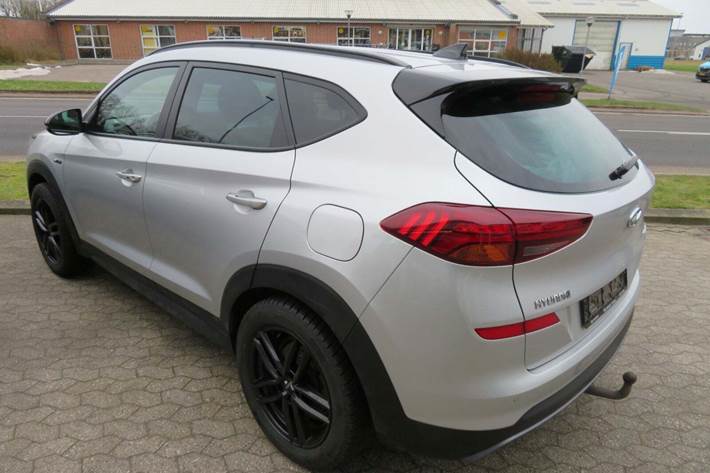 Sølv Hyundai Tucson fra 2020