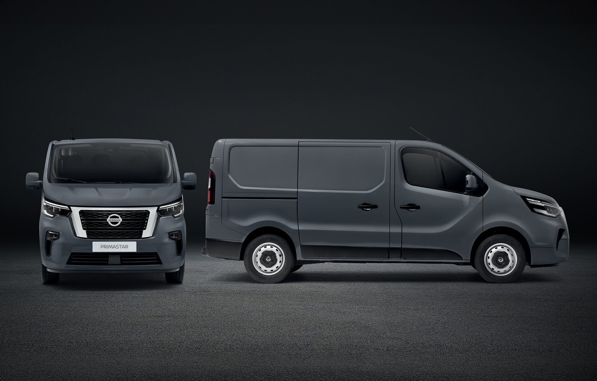 Hvid Nissan Primastar fra 2026