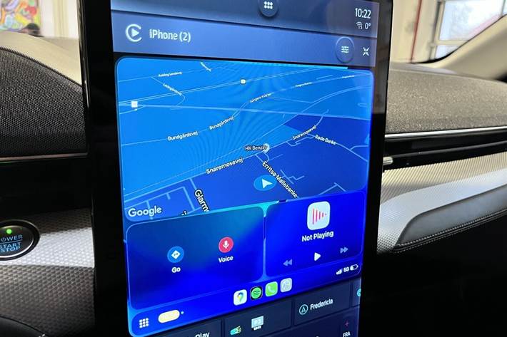 Grå Ford Mustang Mach-E fra 2022