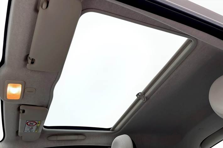 Hvid Fiat 500 fra 2019