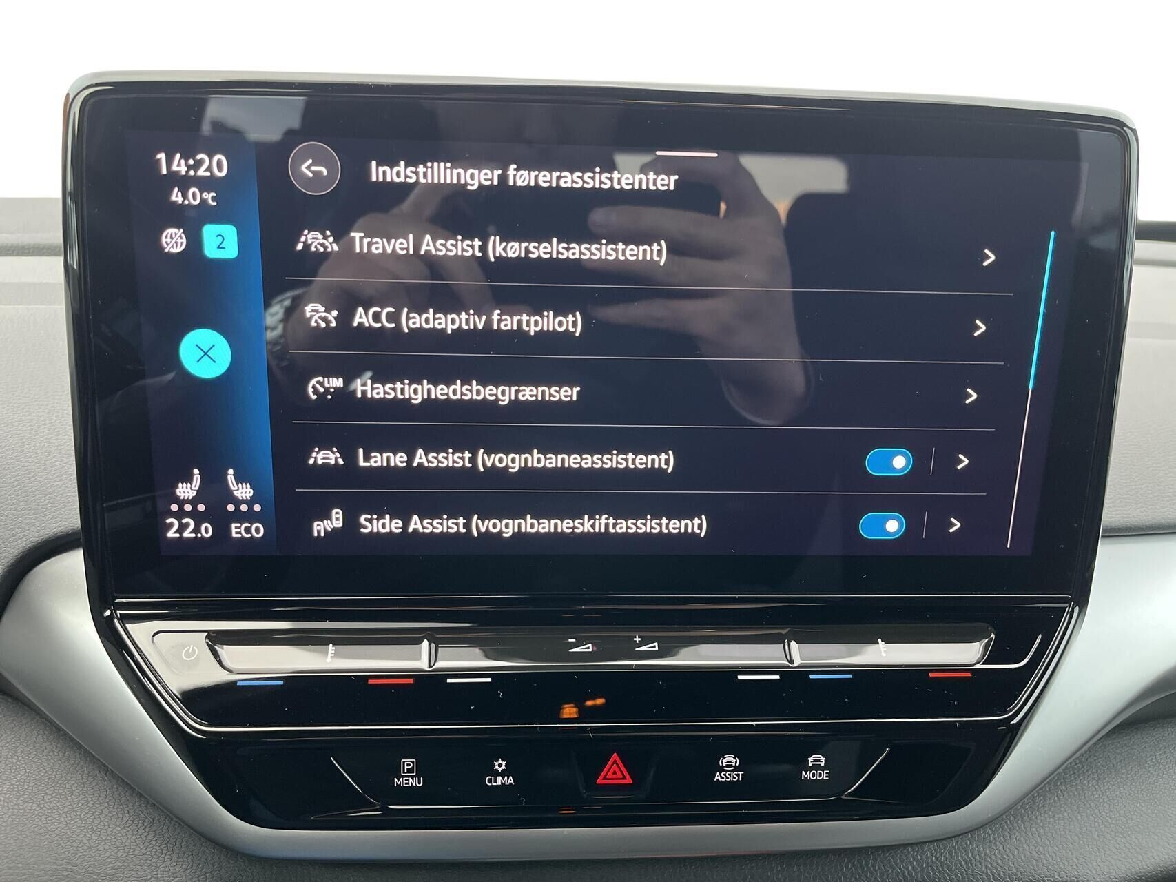 Hvid VW ID.4 fra 2023