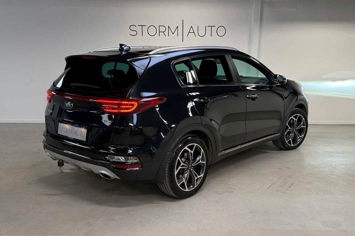 Sort Kia Sportage fra 2020