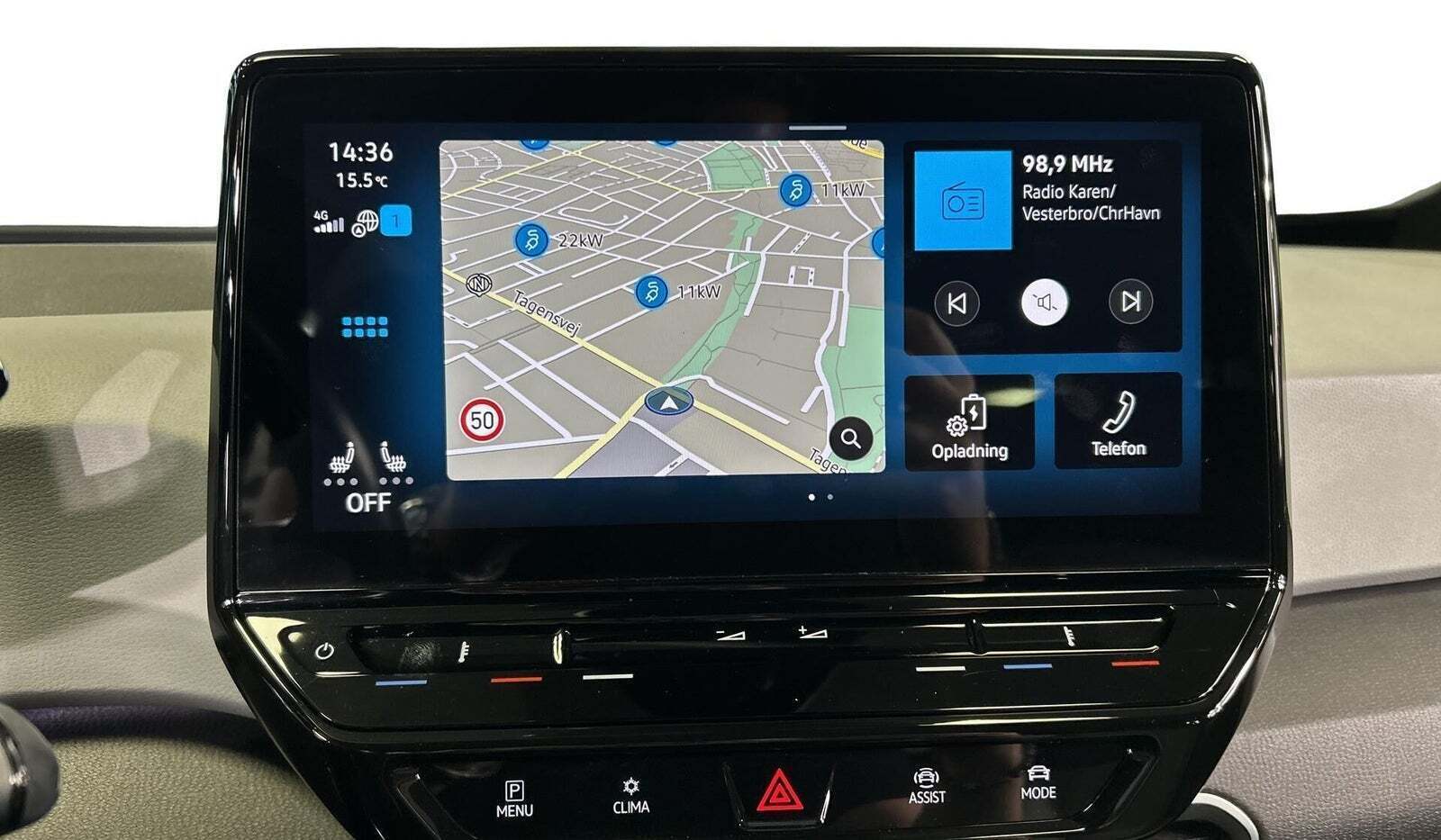 Grå VW ID.3 fra 2023