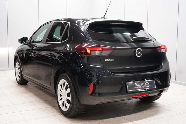 Sort Opel Corsa fra 2023