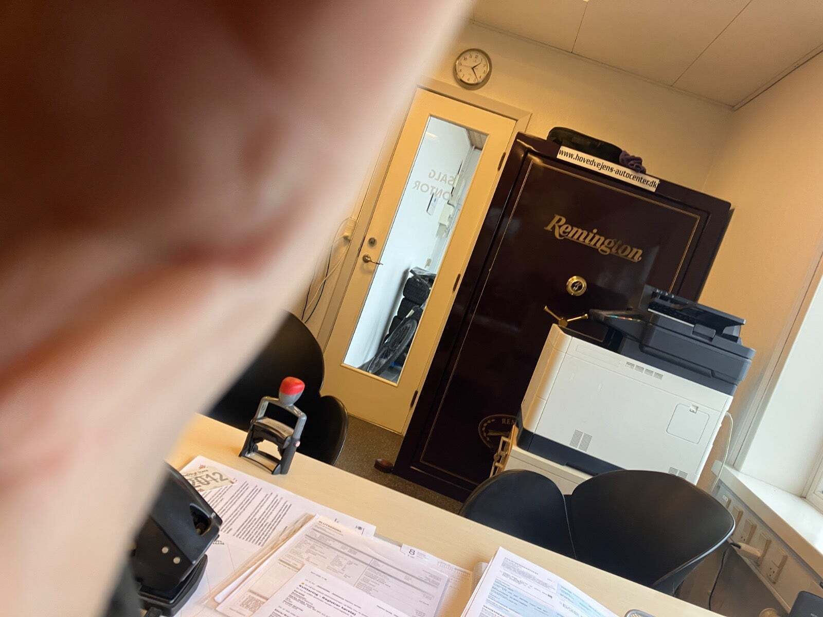 Hvid Ford E-Transit 350 L3 Chassis fra 2023